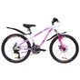 Велосипед Discovery 24" FLINT AM DD рама-13" 2019 біло-малиновий (OPS-DIS-24-113) - зменшене зображення 1