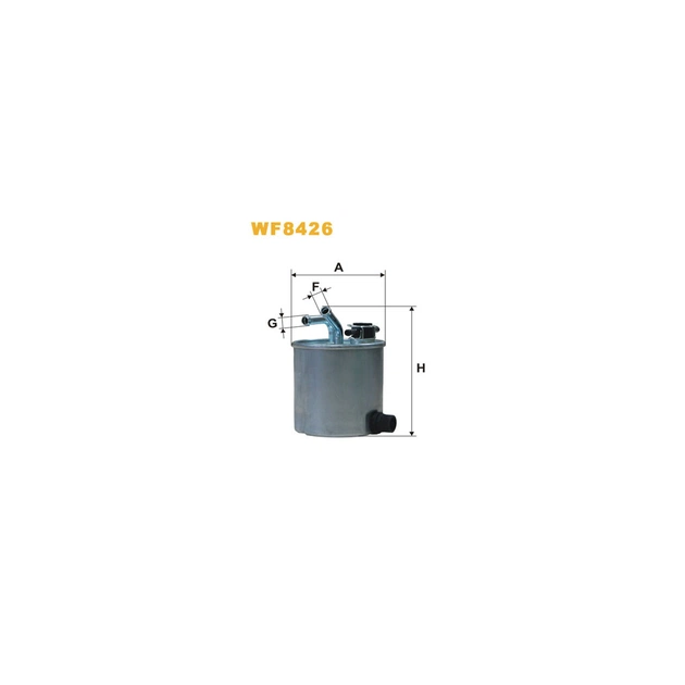 Фильтр топливный Wixfiltron WF8426 - изображение 1