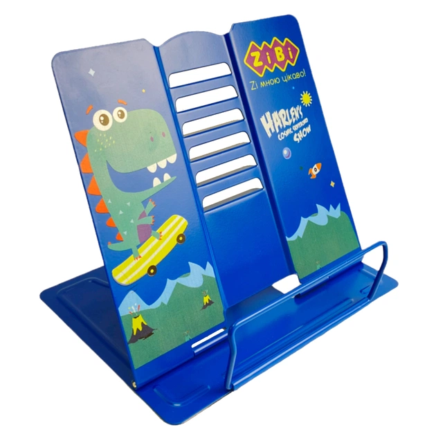 Підставка для книг ZiBi металева синя (ZB.3502-02) - picture 1