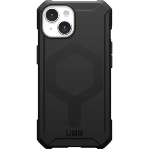 Чохол до мобільного телефона UAG Apple iPhone 15 Essential Armor Magsafe Black (114288114040) зображення 1