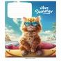 Зошит Школярик Summer vibes 18 аркушів клітинка (018-3494K) - уменьшенное изображение 2
