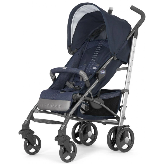 Коляска Chicco Lite Way Denim Stroller (79548.09) - изображение 1