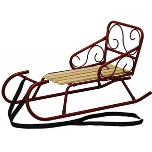 Санки Time Eco Морозко бордові (4820211100469BORDO) зображення 1