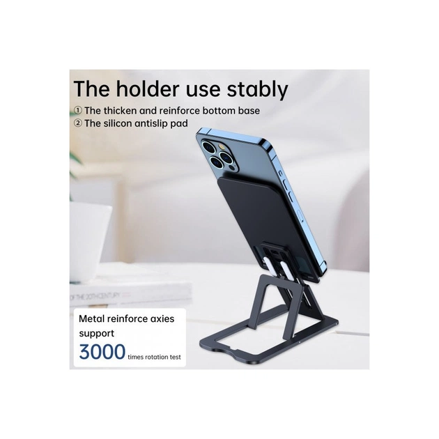 Підставка до планшета Choetech + для смартфона, настільна, універсальна (H064-GY) - зображення 6