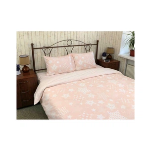 Постільна білизна Руно Бязь Beige star полуторна (1.114Б_Beige star) зображення 1