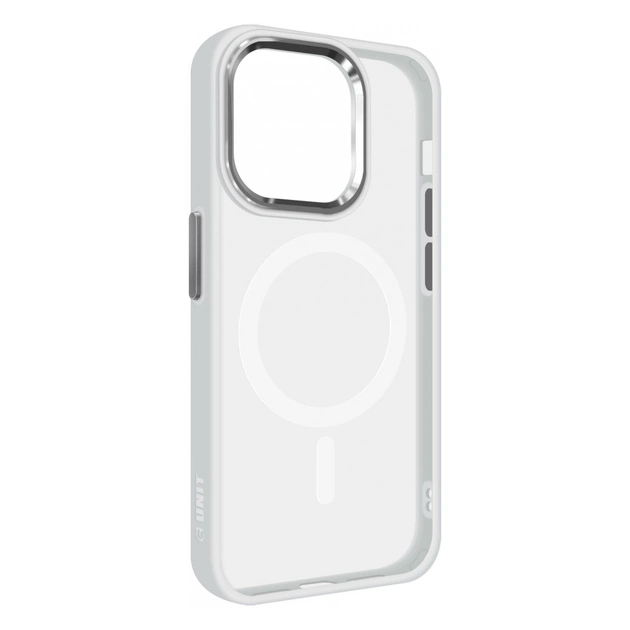 Чохол до мобільного телефона Armorstandart Unit MagSafe Apple iPhone 13 Pro Matte Clear Silver (ARM70463) - зображення 1