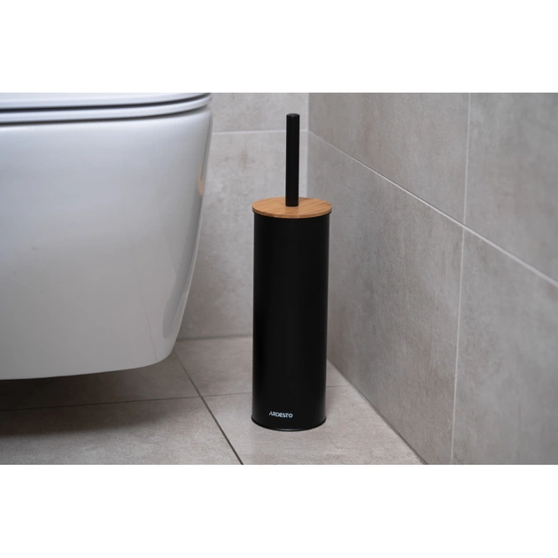 Йоржик для унітазу Ardesto Minimalism Чорний (ARHB3503BB) - picture 4