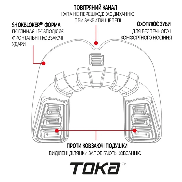 Капа Makura Toka доросла Clear (Toka_SR_Clear) - picture 8
