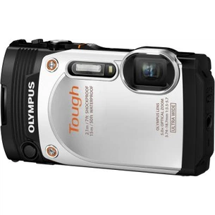 Цифровий фотоапарат Olympus TG-860 White (V104170WE000) зображення 1