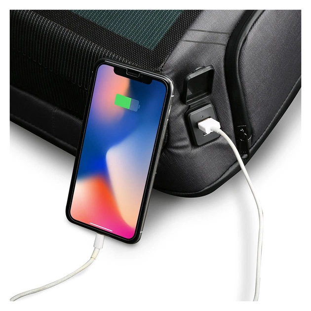 Рюкзак для ноутбука Kingsons 15.6" solar backpack Black (K9386W) - picture 11