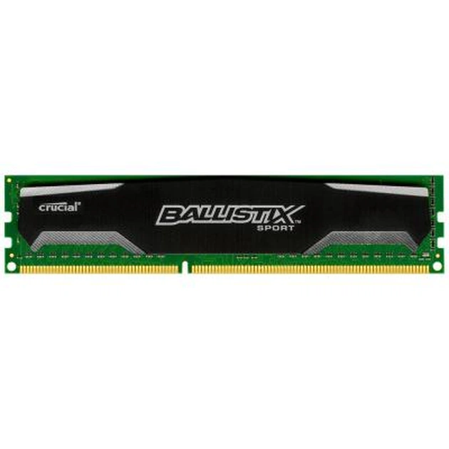 Модуль пам'яті для комп'ютера DDR3 4GB 1600 MHz Ballistix Sport Micron (BLS4G3D169DS1J) - зображення 1