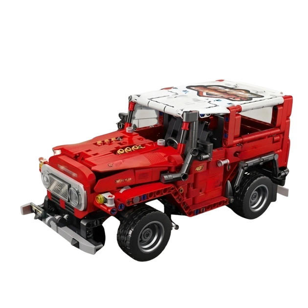 Конструктор Technic Toyota Land Cruiser 40 Offroad Red - изображение 1