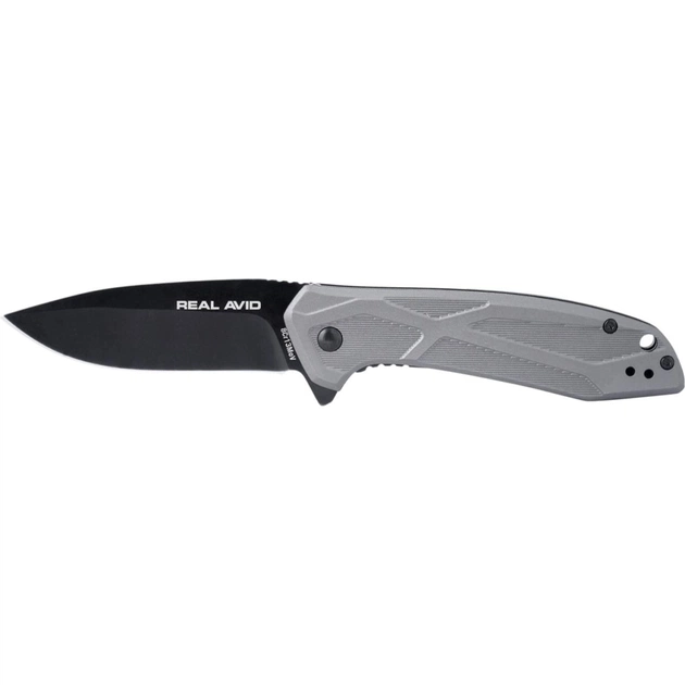 Ніж Real Avid RAV-2 Black Oxide Aluminum Gray (AVRAV2) - зображення 1