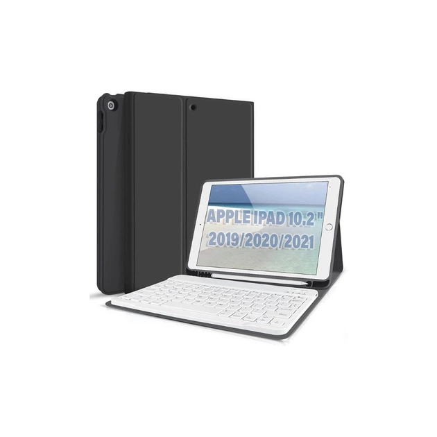 Чохол до планшета BeCover Keyboard Apple iPad 10.2 2019/2020/2021 Black (711134) - изображение 1