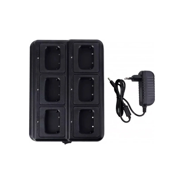 Зарядний пристрій Baofeng для 6 рацій BF-888S (BL-1X6 + 6 АКБ BL-888) (ГРР00000208) - picture 5