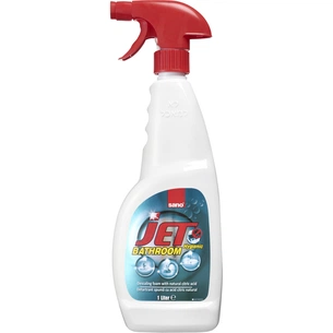 Спрей для чищення ванн Sano Jet Bathroom для миття акрилових ванн 1 л (7290000287096) зображення 1