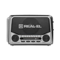 Портативний радіоприймач REAL-EL X-525 Grey - зменшене зображення 2