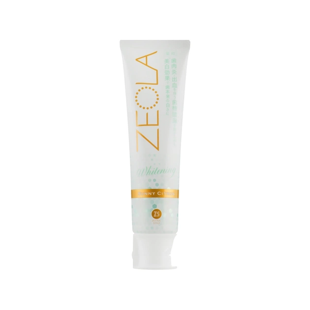 Зубна паста Zettoc Zeola White Sunny Citrus Сонячний цитрус 95 г (4582118954377) - изображение 1