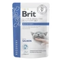 Вологий корм для кішок Brit GF VetDiets Recovery з лососем 85 г (8595602566693) - зменшене зображення 1