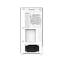 Корпус для ПК Zalman P40PRISMPLUSWHITE - уменьшенное изображение 9