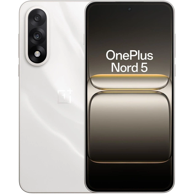 Мобільний телефон OnePlus Nord 5 5G 8/256GB White - зображення 1