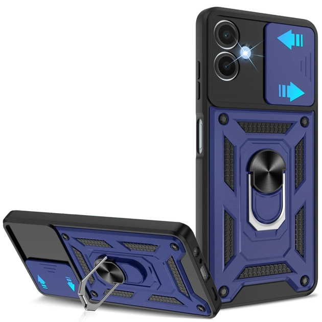 Чохол до мобільного телефона BeCover Military Samsung Galaxy A07 SM-A075 Blue (713898) - зображення 1