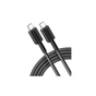 Дата кабель USB-C to USB-C 1.8m nylon 322 black Anker (A81F6G11) - зменшене зображення 2