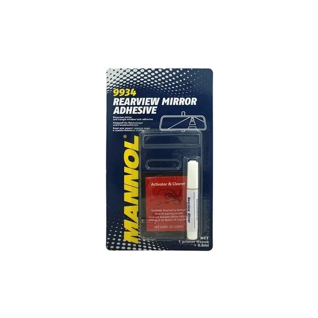 Автомобильный клей Mannol Клей для дзеркал заднього виду MANNOL Rearview Mirror Adhesive (0,6+0,6м (9934) - изображение 1