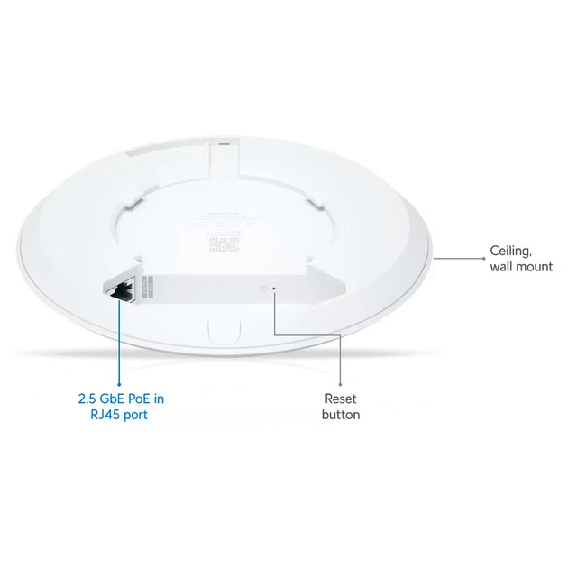 Точка доступу Wi-Fi Ubiquiti UniFi U7 Lite (U7-Lite) - picture 10