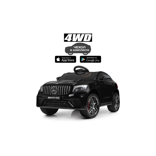 Електромобіль Bambi M 4140EBLRS Mercedes black (M 4140EBLRS-2 black) - picture 2