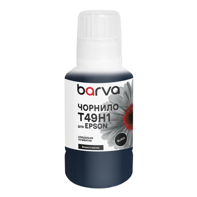 Чорнило Barva Epson T49H1 140 мл, special black, pigmented OneKey (ET49H-932e) - зображення 1