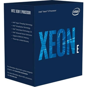 Процесор серверний INTEL Xeon E-2226G 6C/6T/3.4GHz/12MB/FCLGA1151/BOX (BX80684E2226G) зображення 1