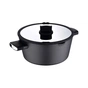 Каструля Bergner Ion Plus з кришкою 6 л (BG-35912-BK) - зменшене зображення 2