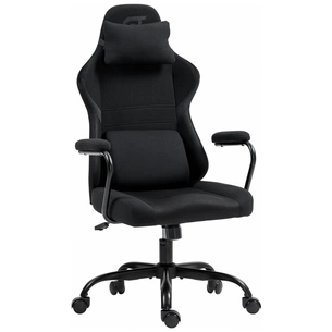 Крісло ігрове GT Racer X-2322 Black (X-2322 Fabric Black) зображення 1