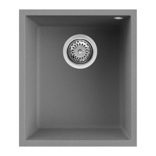 Мийка кухонна Elleci Q 100 under top titanium 73 зображення 1