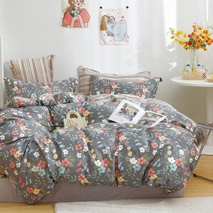 Постільна білизна Home Line 05-071 Герань сатин євро (163939) зображення 1