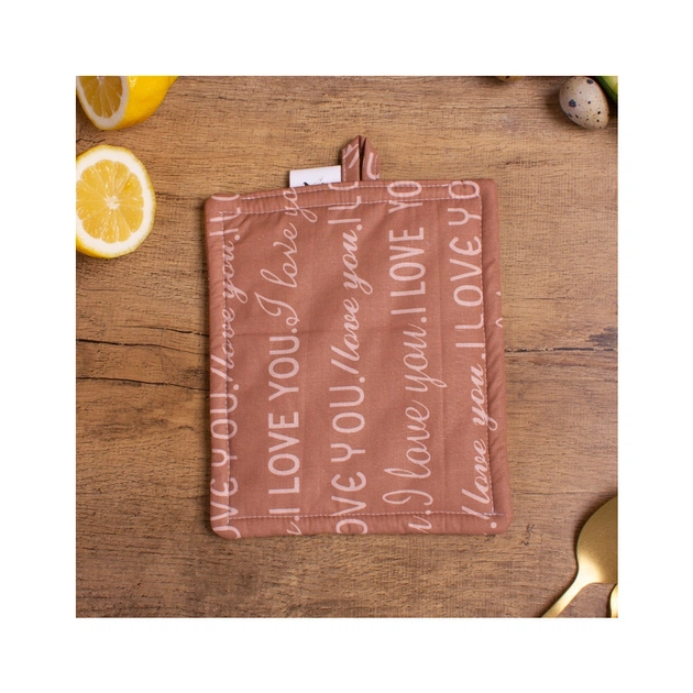 Кухонна прихватка MirSon Набір №7002 бязь прихватка 17х17 см + рукавичка-прихватка 27х17 см (2200006772699) - picture 4