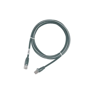 Патч-корд 0.5м, UTP, cat.5e, LSZH, gray Molex (PCD-01000-0E) зображення 1