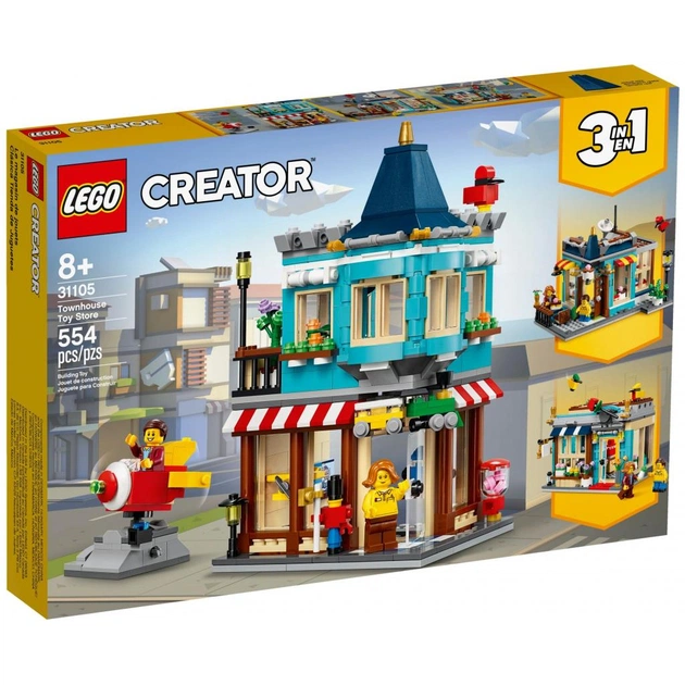 Конструктор LEGO Creator Міська крамниця іграшок 554 деталі (31105) - изображение 1