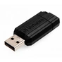 USB флеш накопичувач Verbatim 32GB Store 'n' Go Pin Stripe Black USB 2.0 (049064) - зменшене зображення 3