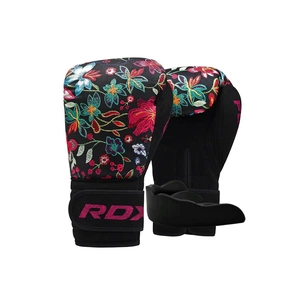Боксерські рукавички RDX FL-3 Floral Black 8 унцій (BGR-FL3-8OZ) зображення 1