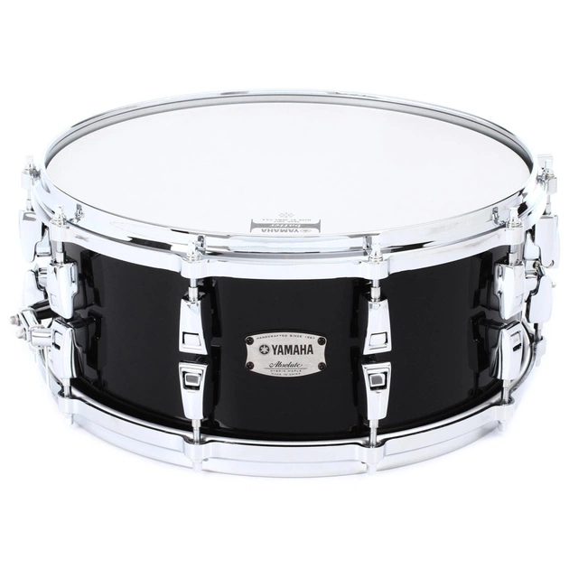 Малий барабан Yamaha Absolute Hybrid Maple Snare 14" (Solid Black) (AMS1460 SOB) - picture 1