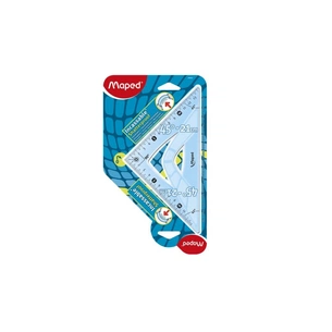 Лінійка Maped Косинець UNBREAKABLE 45гр/210мм (гіпотенуза) пластик (MP.244421) зображення 1