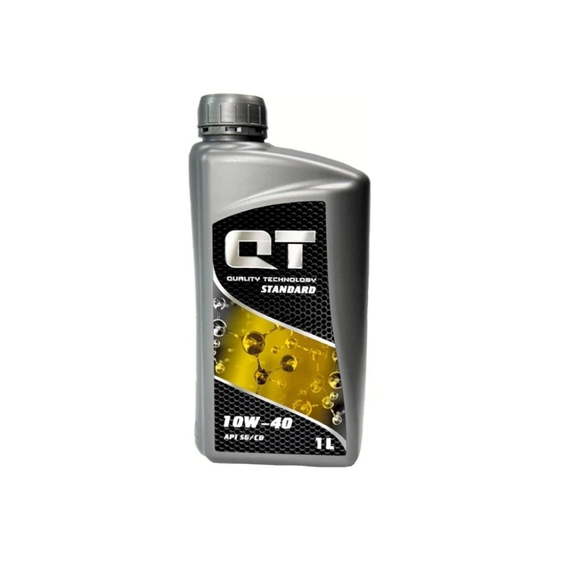 Моторное масло QT-OIL STANDART 10W40 SG/CD 1л (QT1110401) - изображение 1