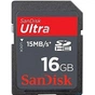 Карта пам'яті SanDisk 16Gb SDHC Ultra (SDSDH-016G-U46) - зменшене зображення 1