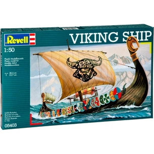 Збірна модель Revell Корабель вікінгів Viking ship 1:50 (5403) зображення 1