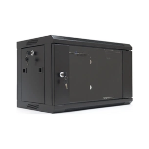 Шафа настінна Merlion 6U 19" 600*350*367 (Ш*Г*В)мм, black (MI3-6306 / 36527) изображение 1
