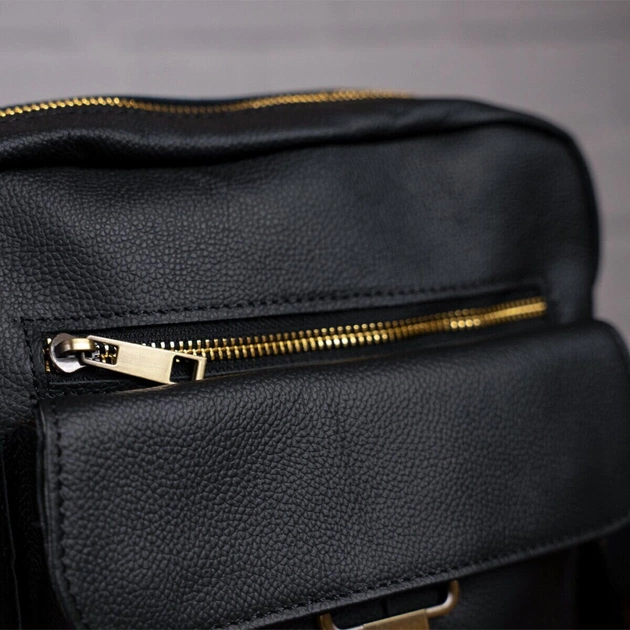 Сумка Vintage Чорна (14649) - зображення 8