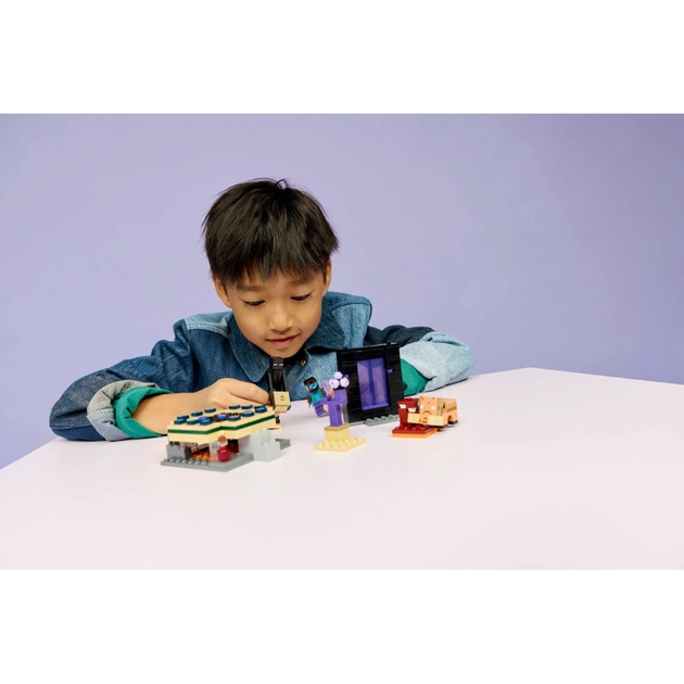 Конструктор LEGO Minecraft Путешествие в Нижний мир и Портал в Край (21584) - изображение 11