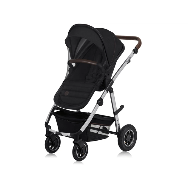 Коляска Lionelo 3 в 1 Amber 3 Black Silver (LO-AMBER BLACK SILVER (3in1)) - picture 3